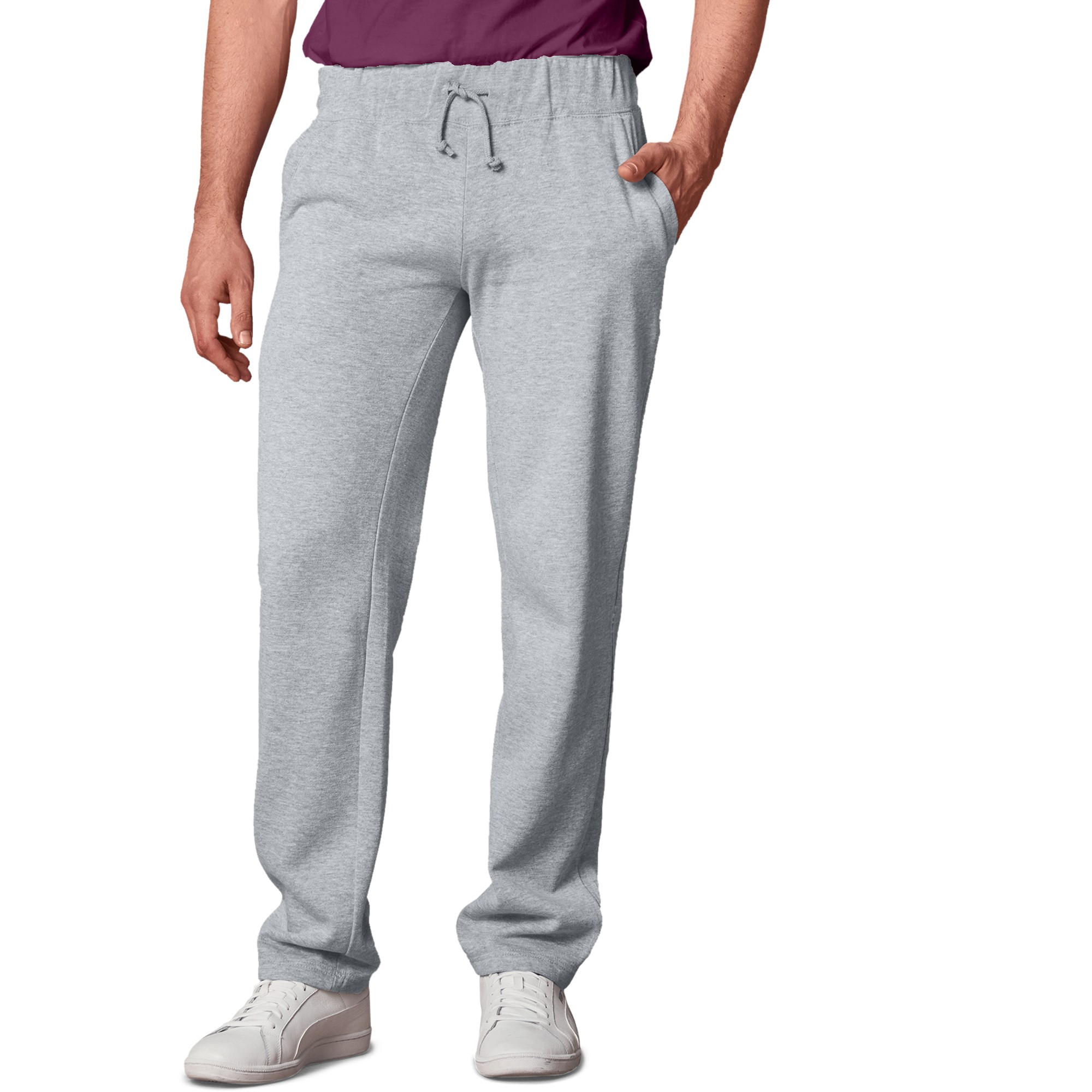 Pantalon Jogging Molleton Bas Droits - Blancheporte