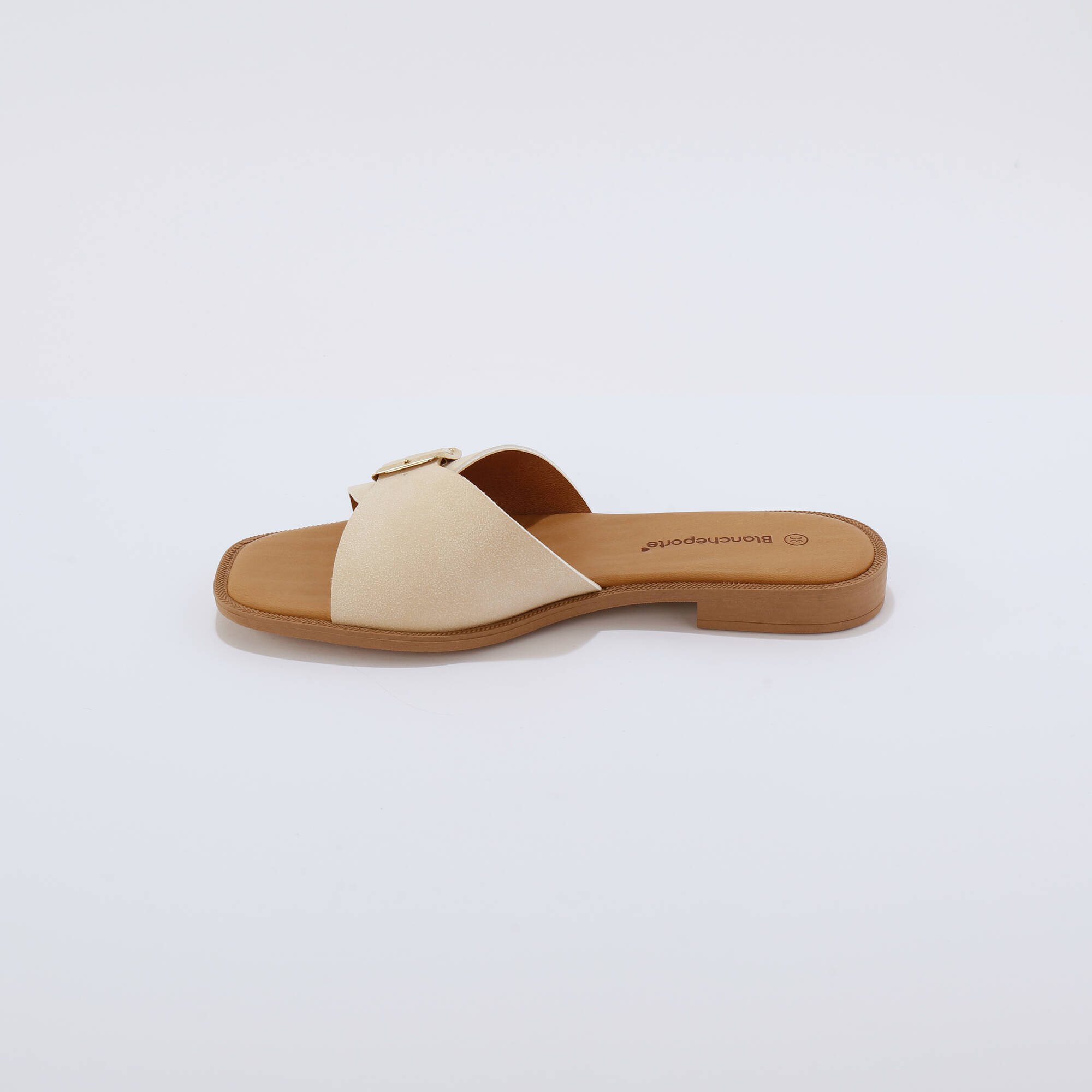 Mules boucle ct - Blancheporte 36$