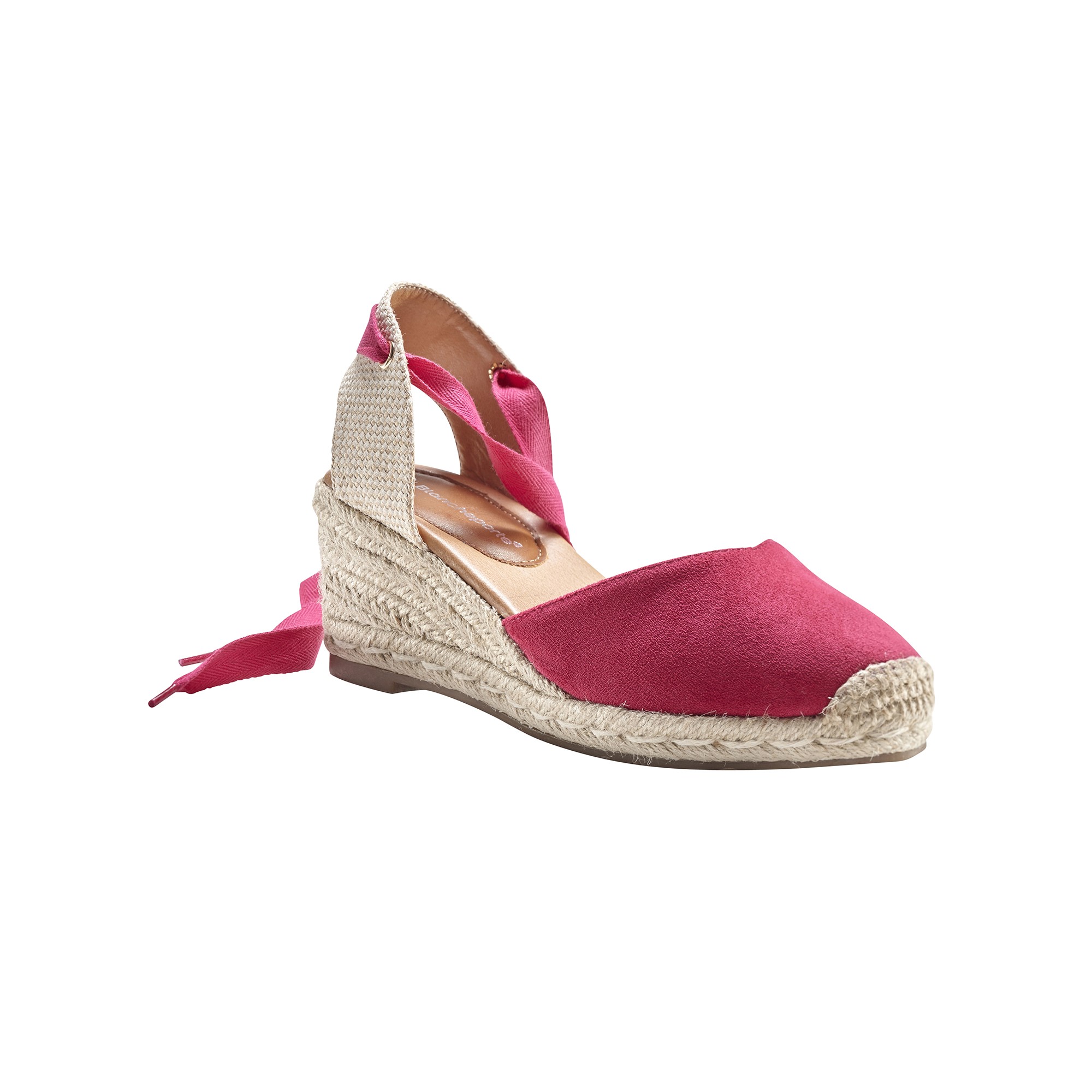 Chaussures top compensees corde