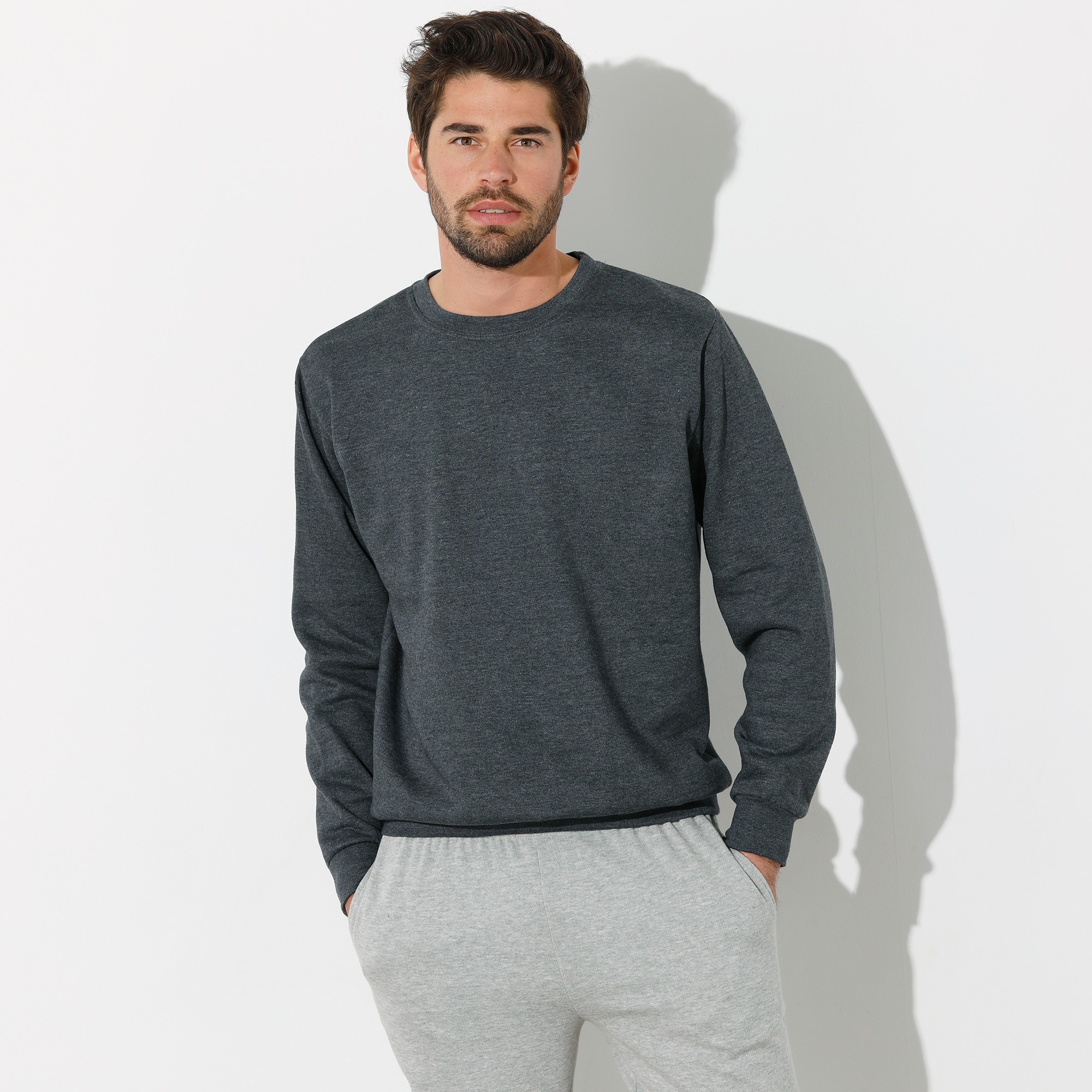Sweat Molleton Col Rond - Blancheporte