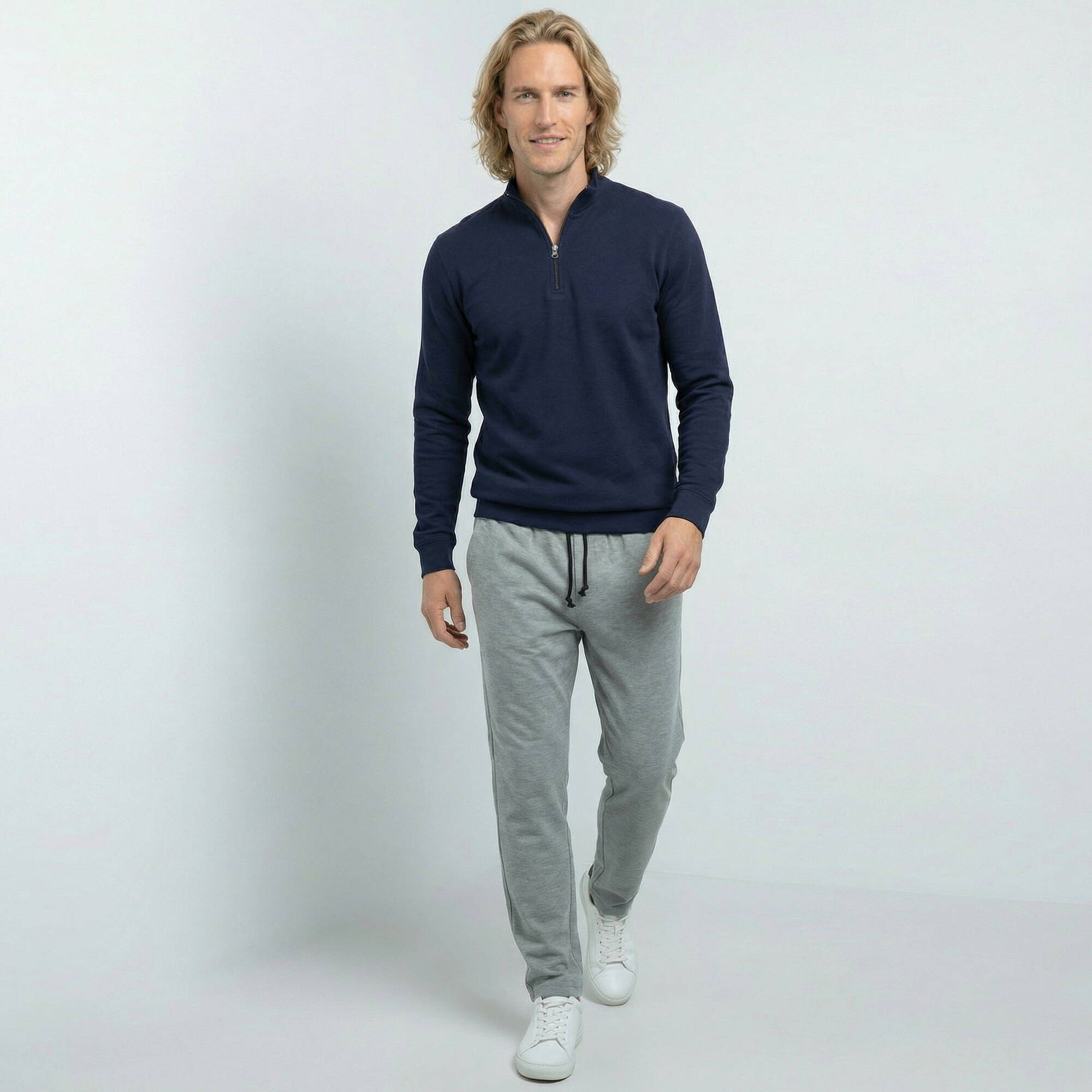 Sweat molleton col camionneur zipp - Blancheporte 25$