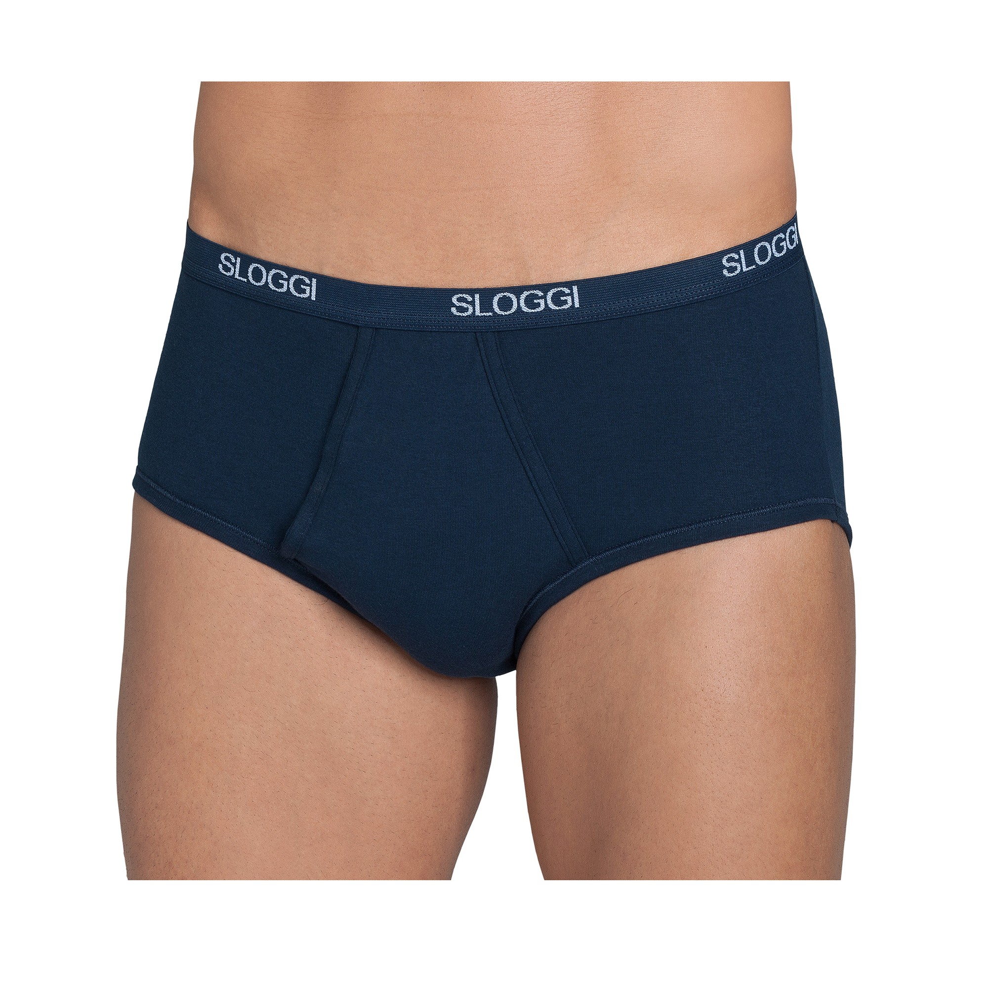 Slip ouvert forme maxi - 103/108 - Bleu - Sloggi