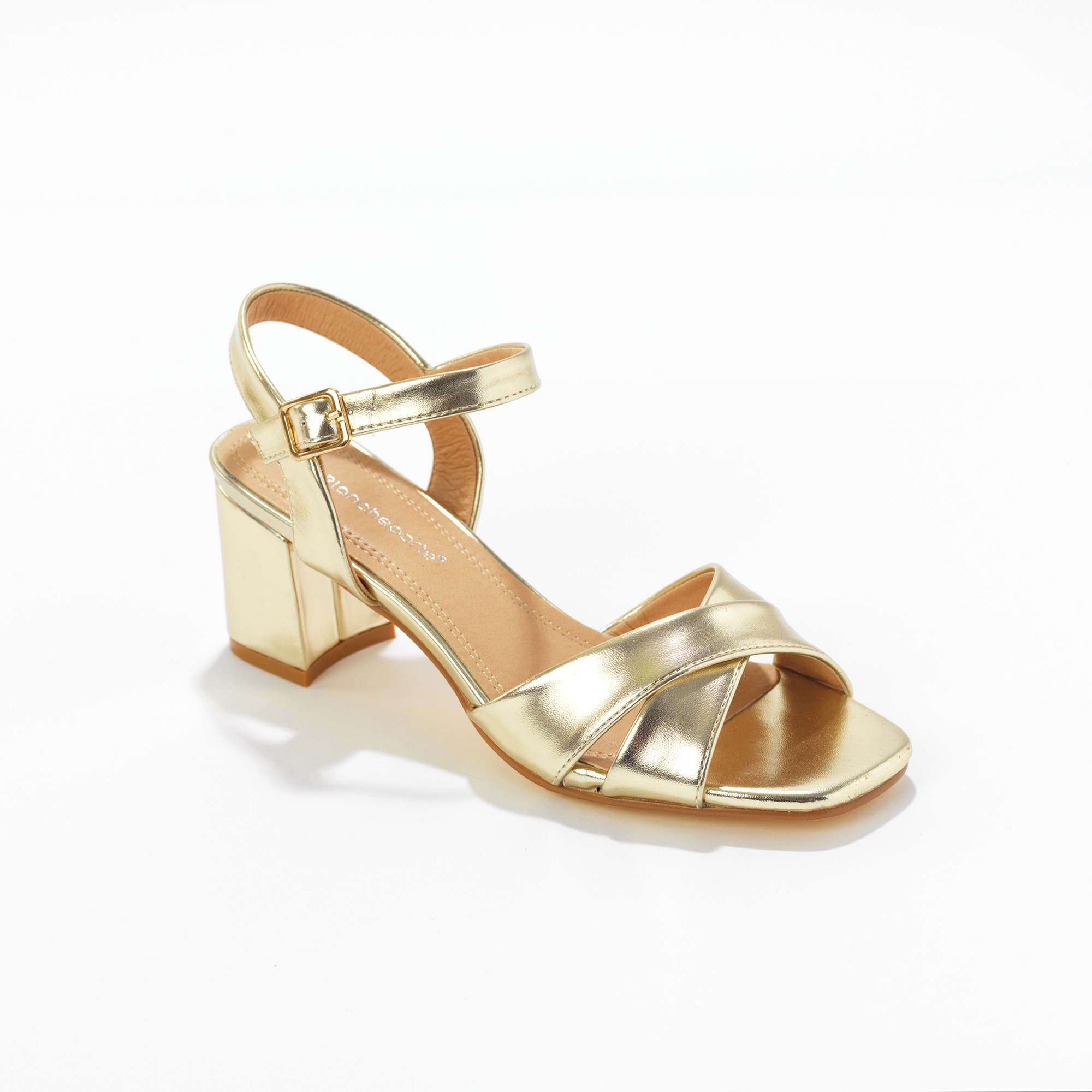 Sandales deals blanche porte