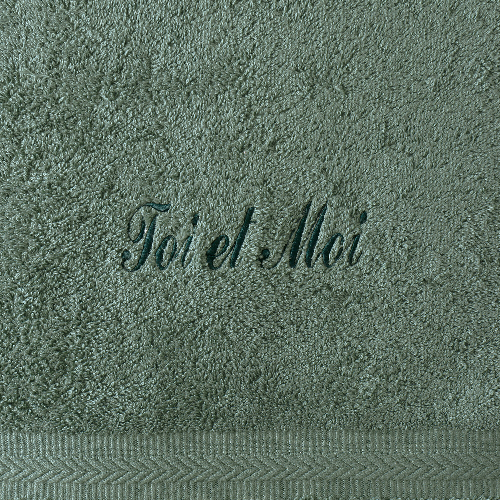 Collection serviettes de bain personnalisées - confort moelleux 420 g/m² - Blancheporte
