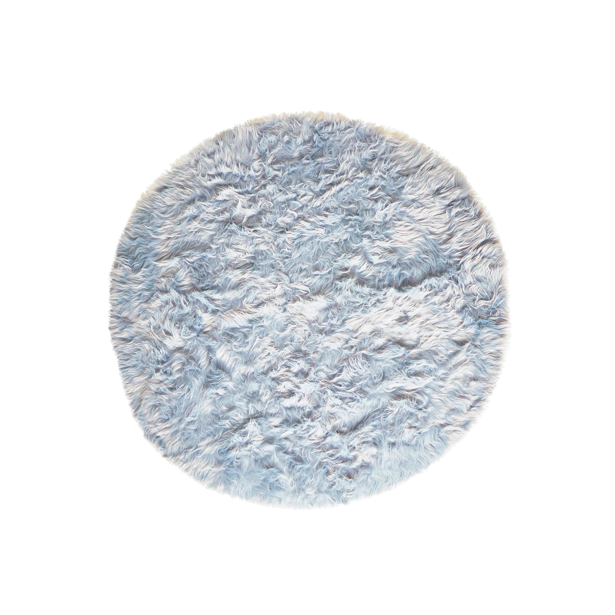 Tapis Rond Poils Longs - Blancheporte