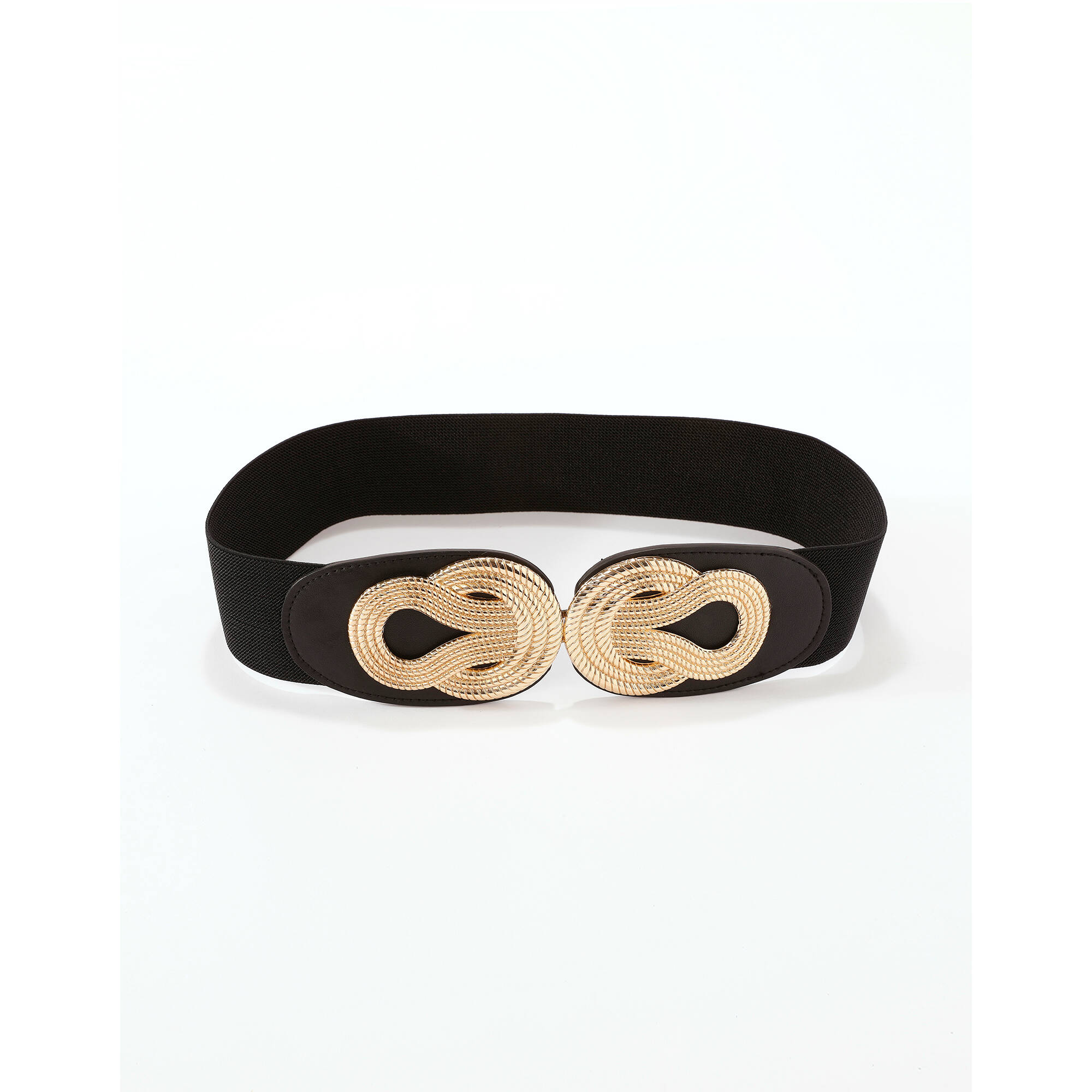 Ceinture lastique boucle effet nud - Blancheporte 30$