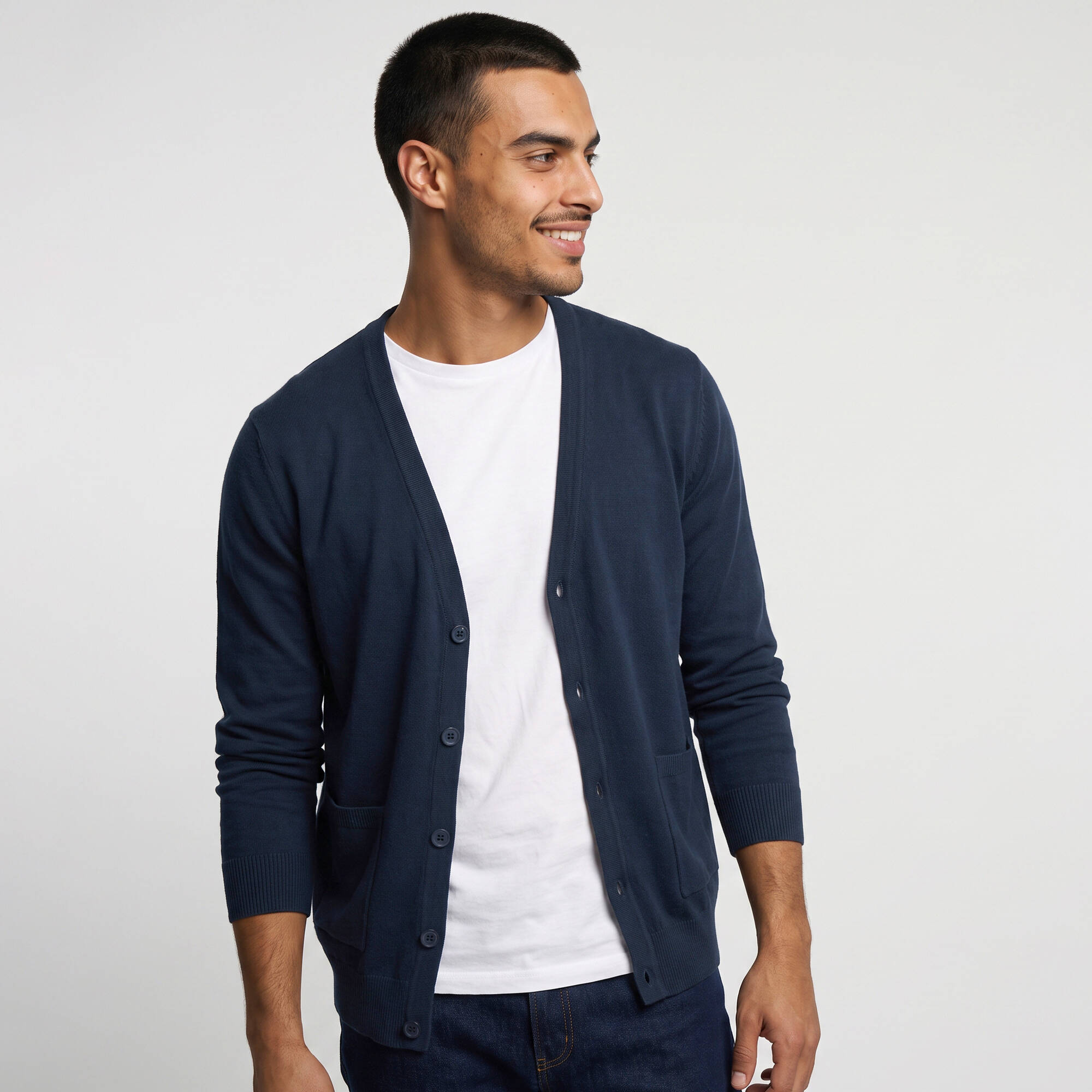 Gilet boutonn manches longues - Blancheporte 33$