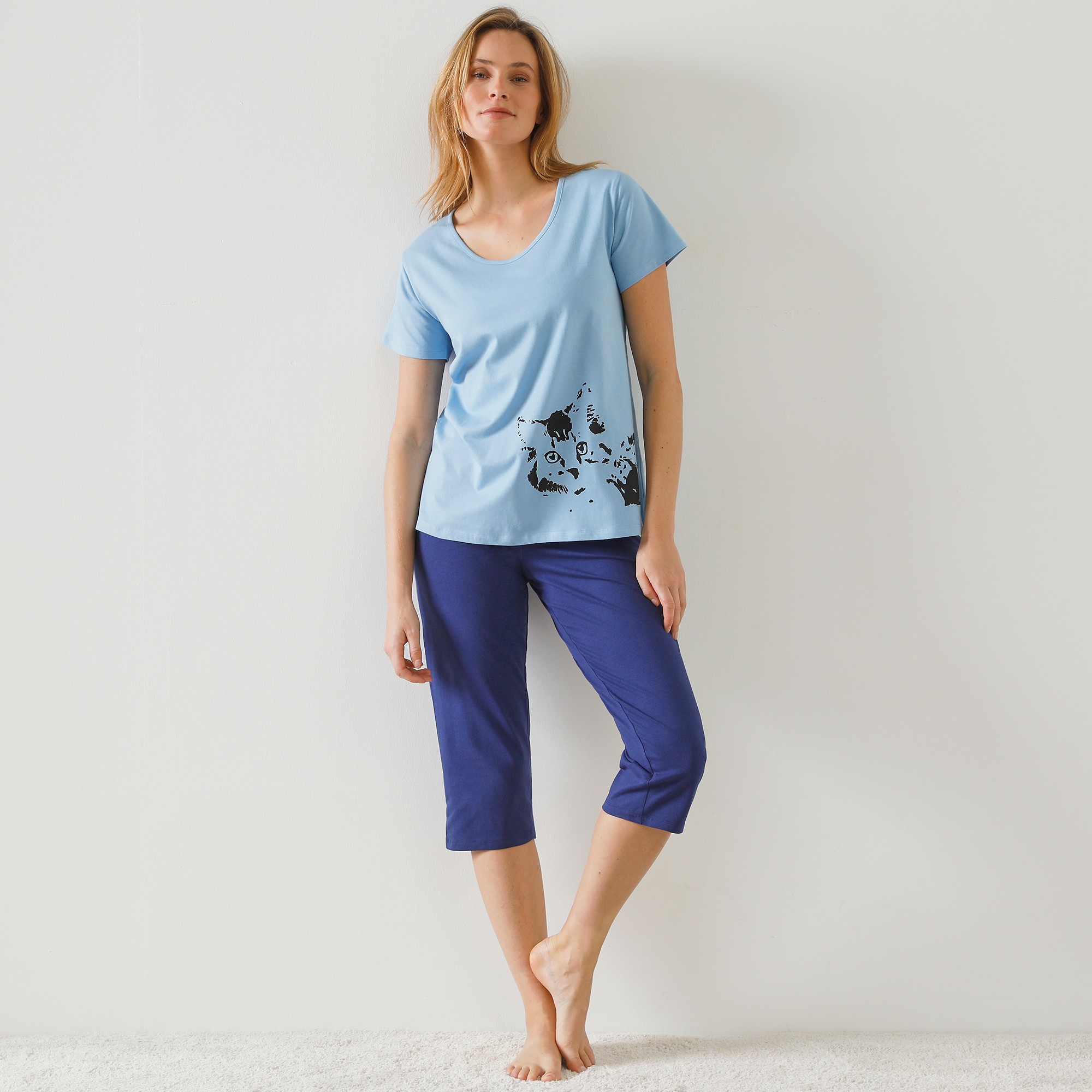 Pyjama Court Manches Courtes - Lot De 2 - Blancheporte