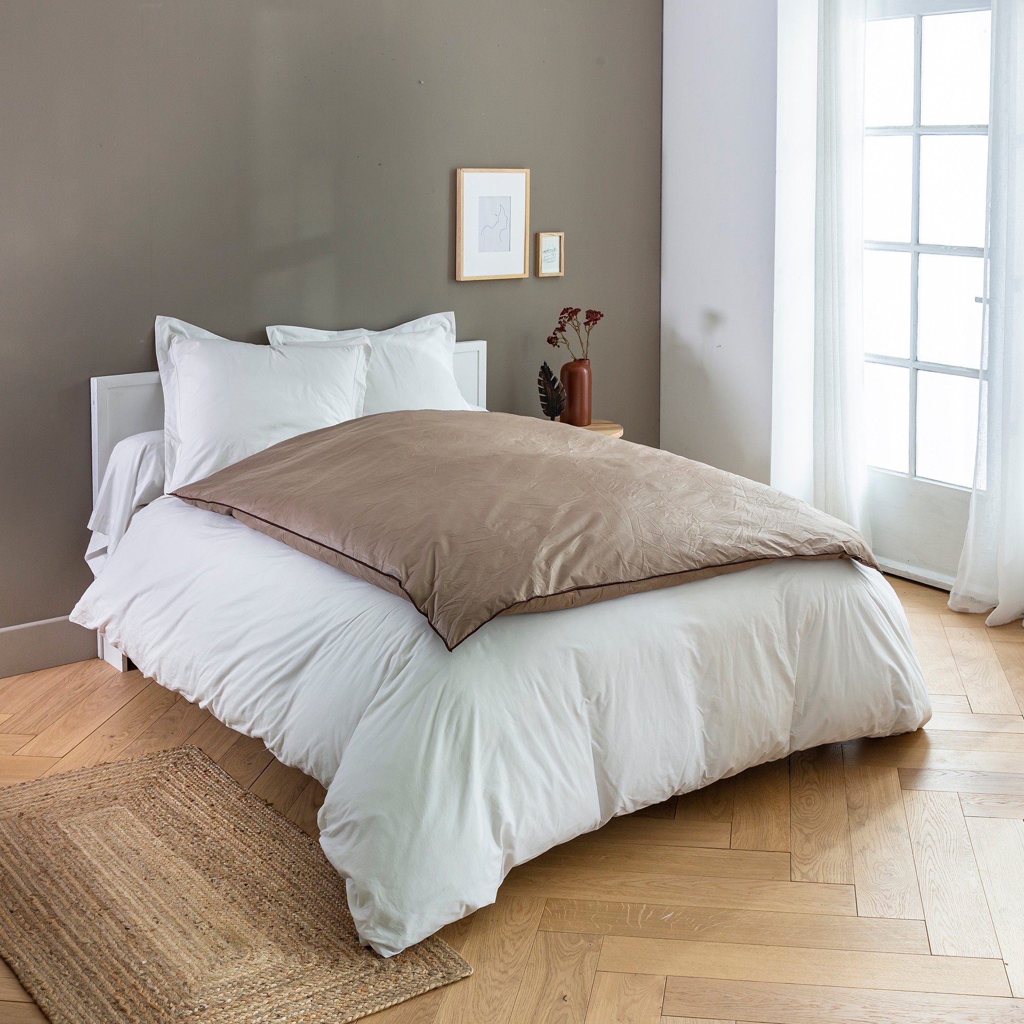 Edredon Naturel Duvet Et Plumettes - Blancheporte