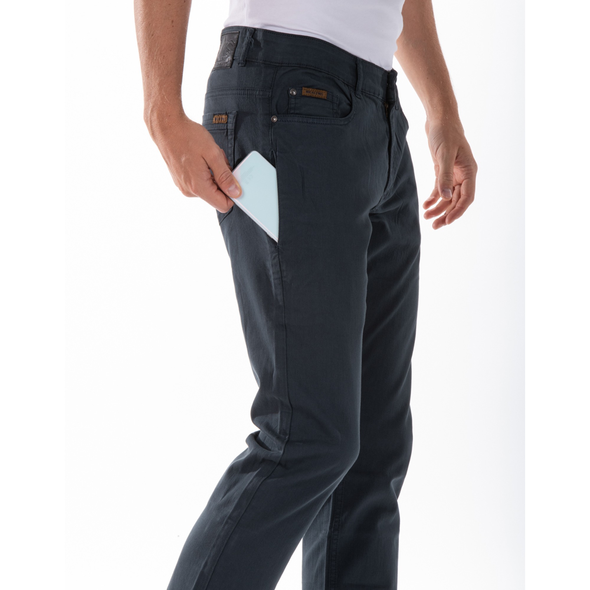 Jean droit RL70 Fibreflex couleur bleu gris Blancheporte