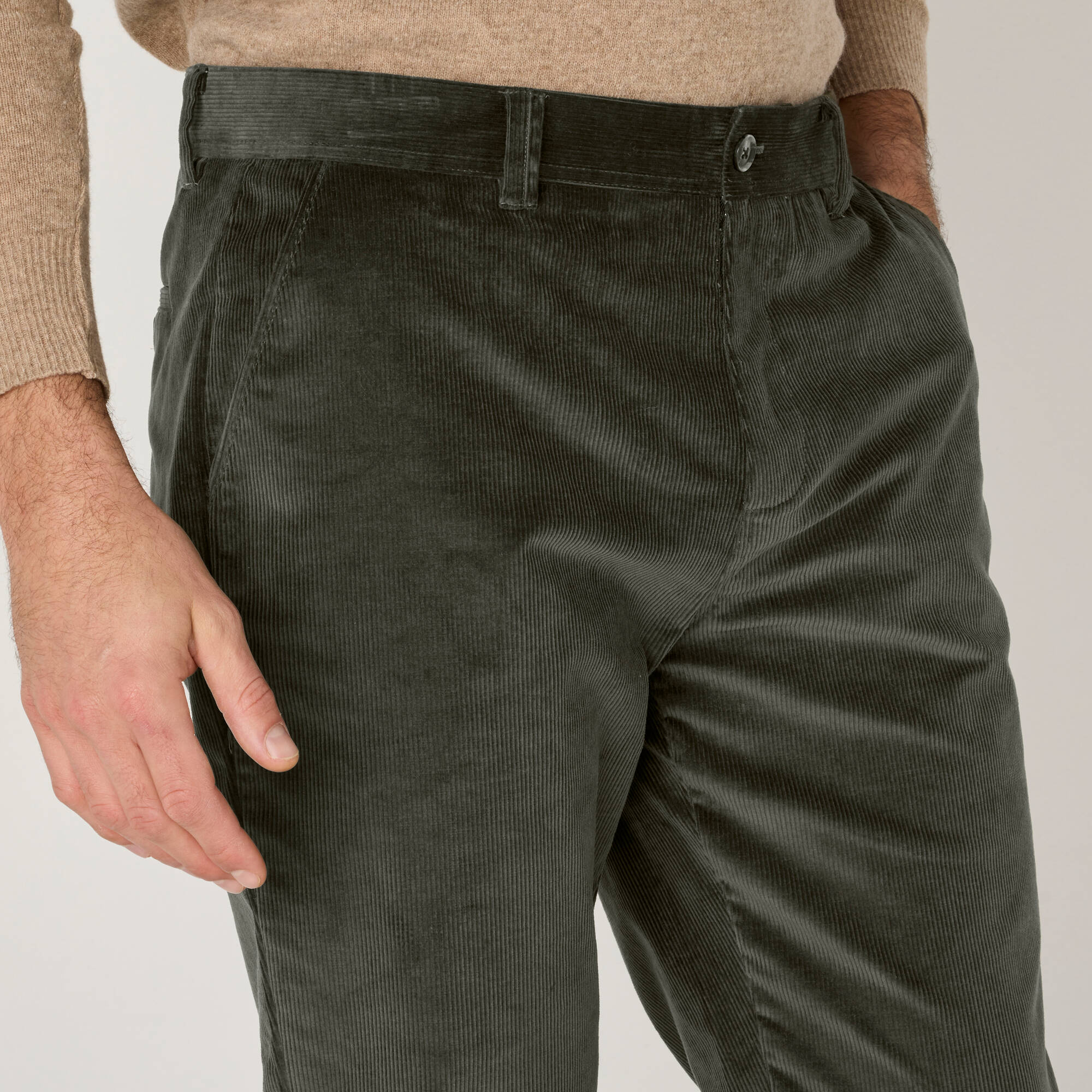 Pantalon chino velours fines ctes - Blancheporte 46 €
