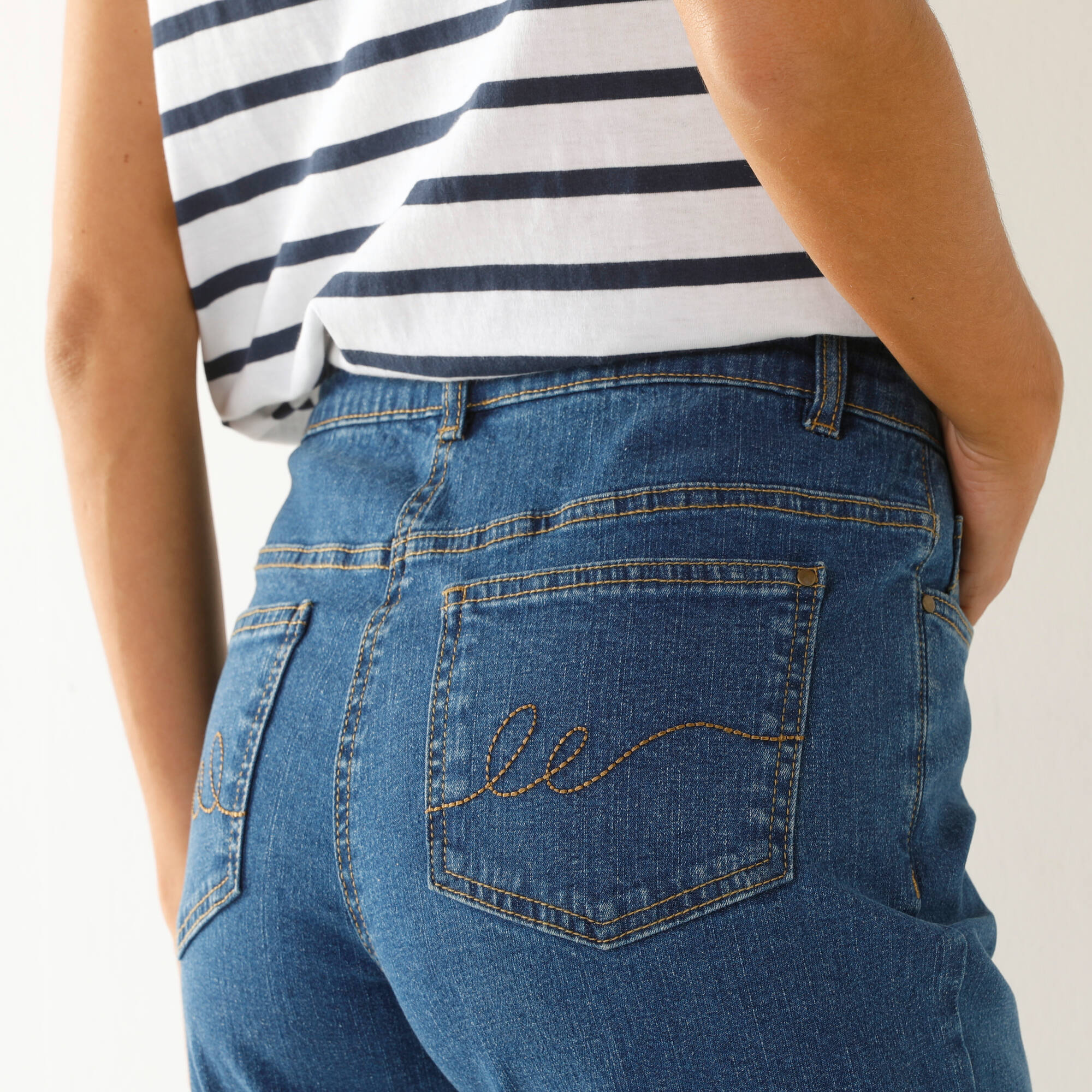 Jean droit cargo - Blancheporte 43$
