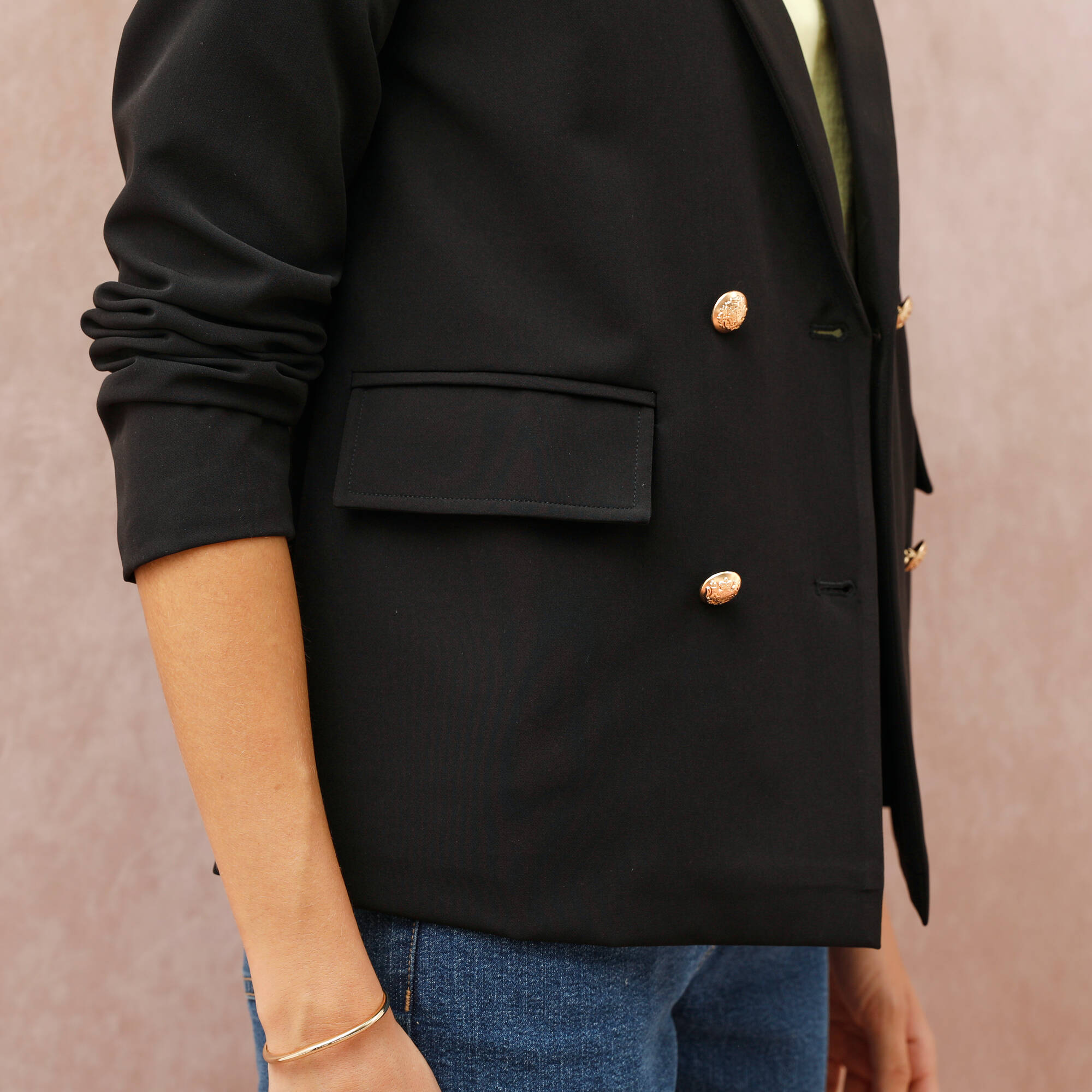 Veste blazer boutonnage crois - Blancheporte 60$
