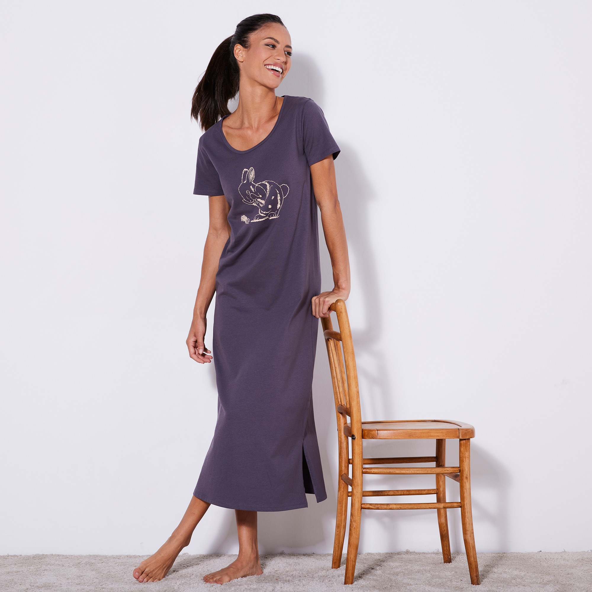 Blancheporte chemise de nuit longue top