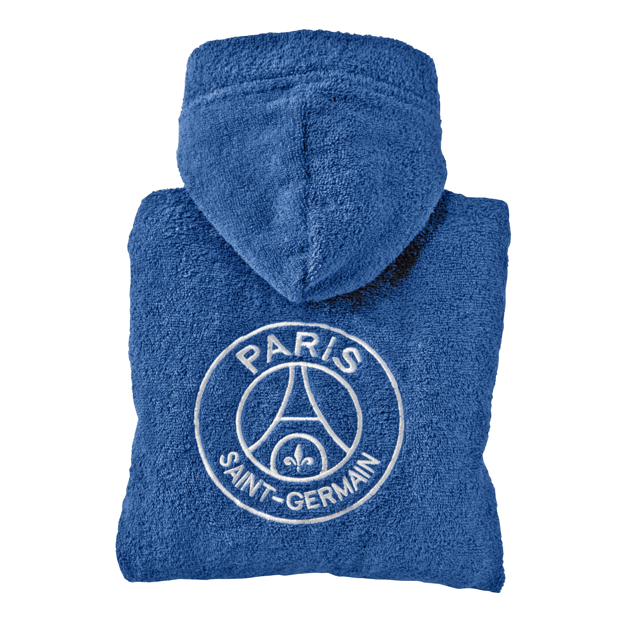 Peignoir enfant brodé 100% coton - psg parisian taille 10-12 ans