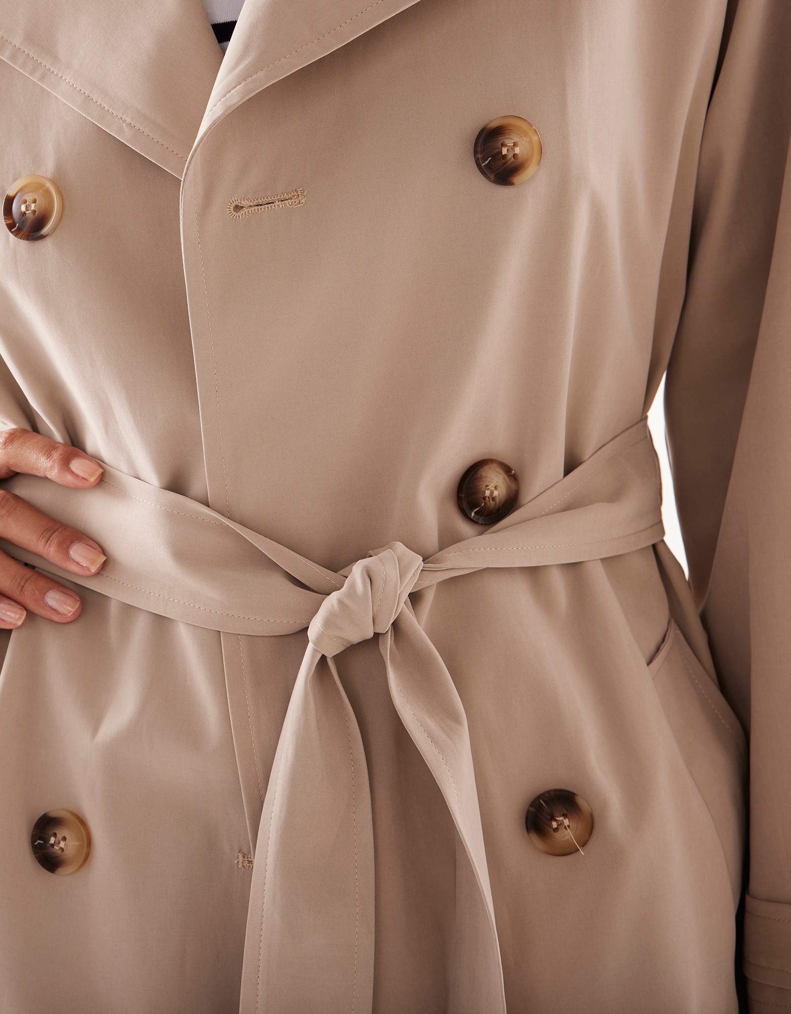 Trench femme grande taille blancheporte on sale
