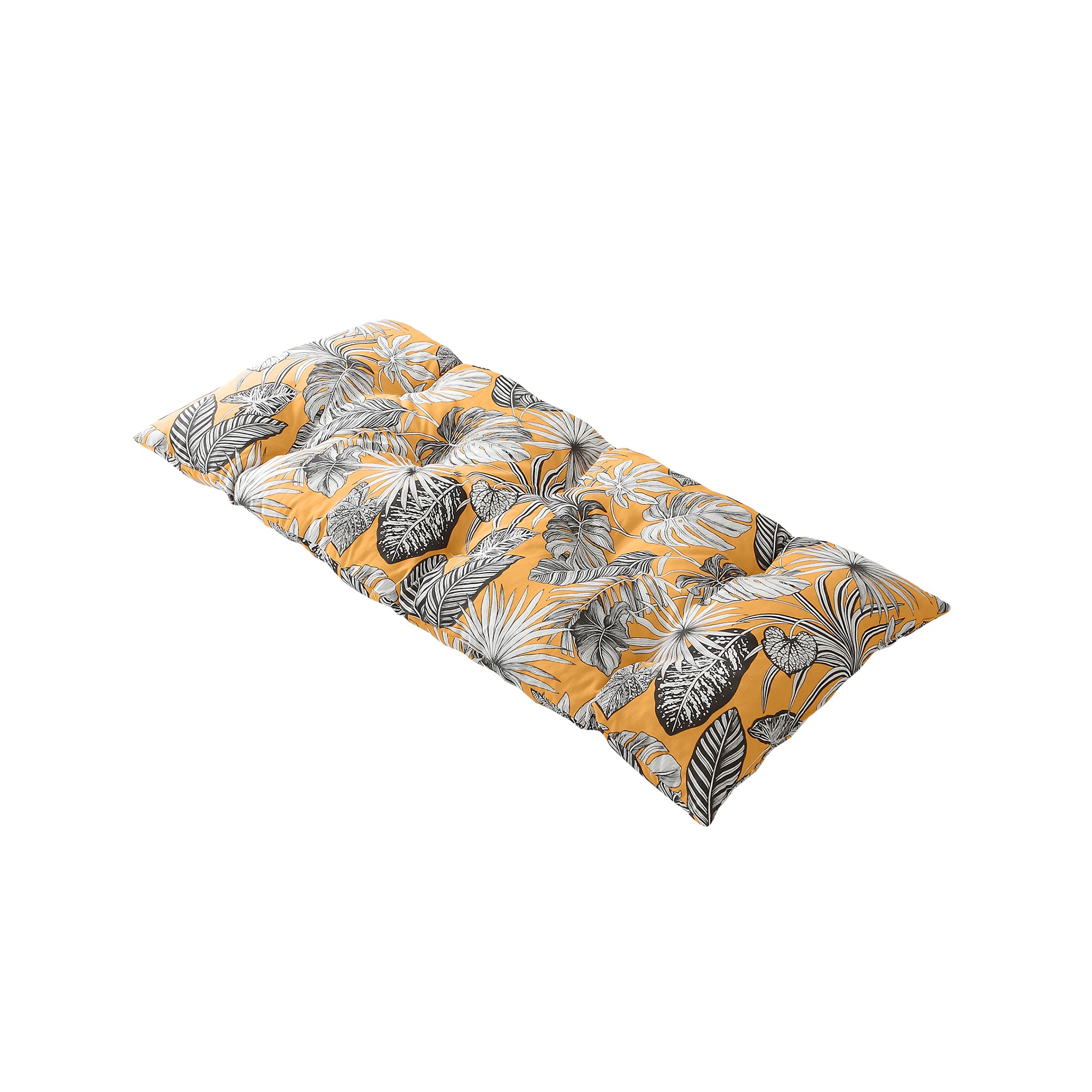 Long Coussin Déco Coton Imprimé Tropical - Blancheporte