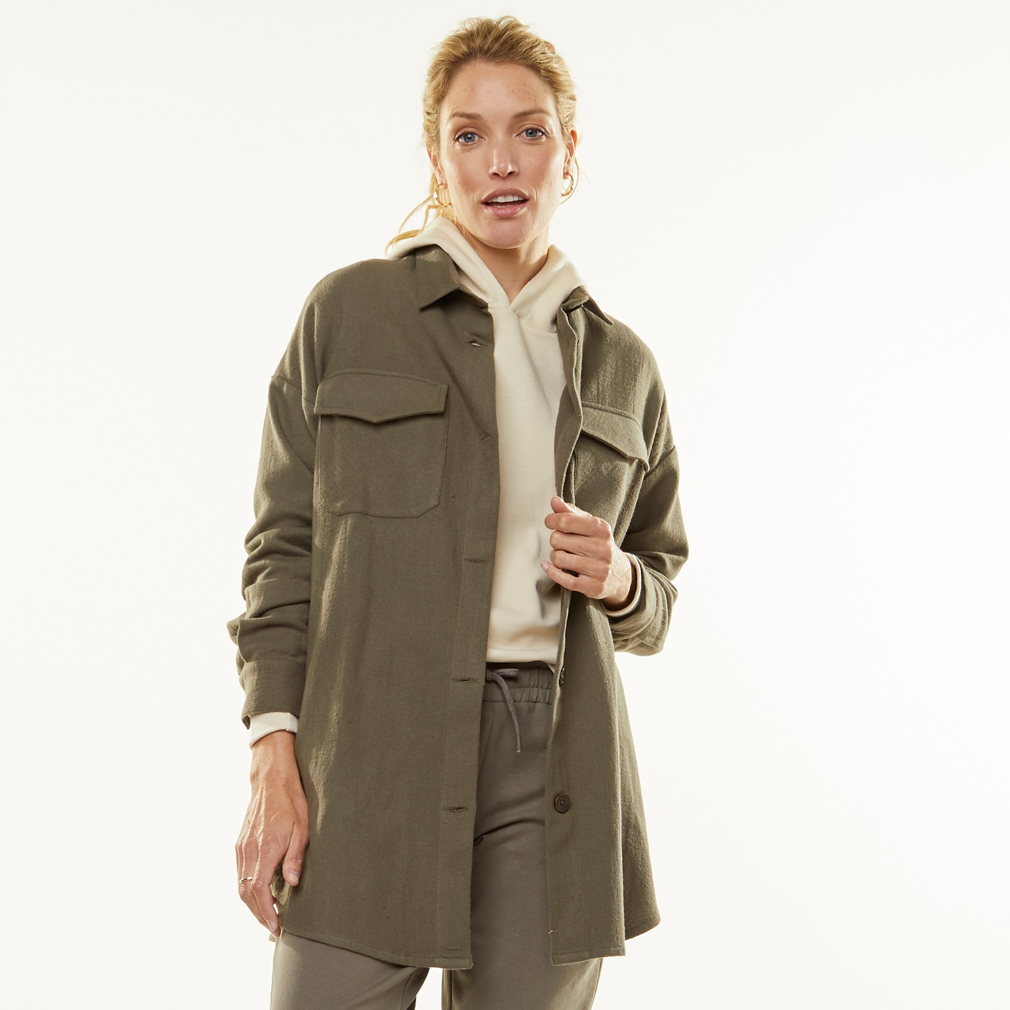 surchemise femme unie