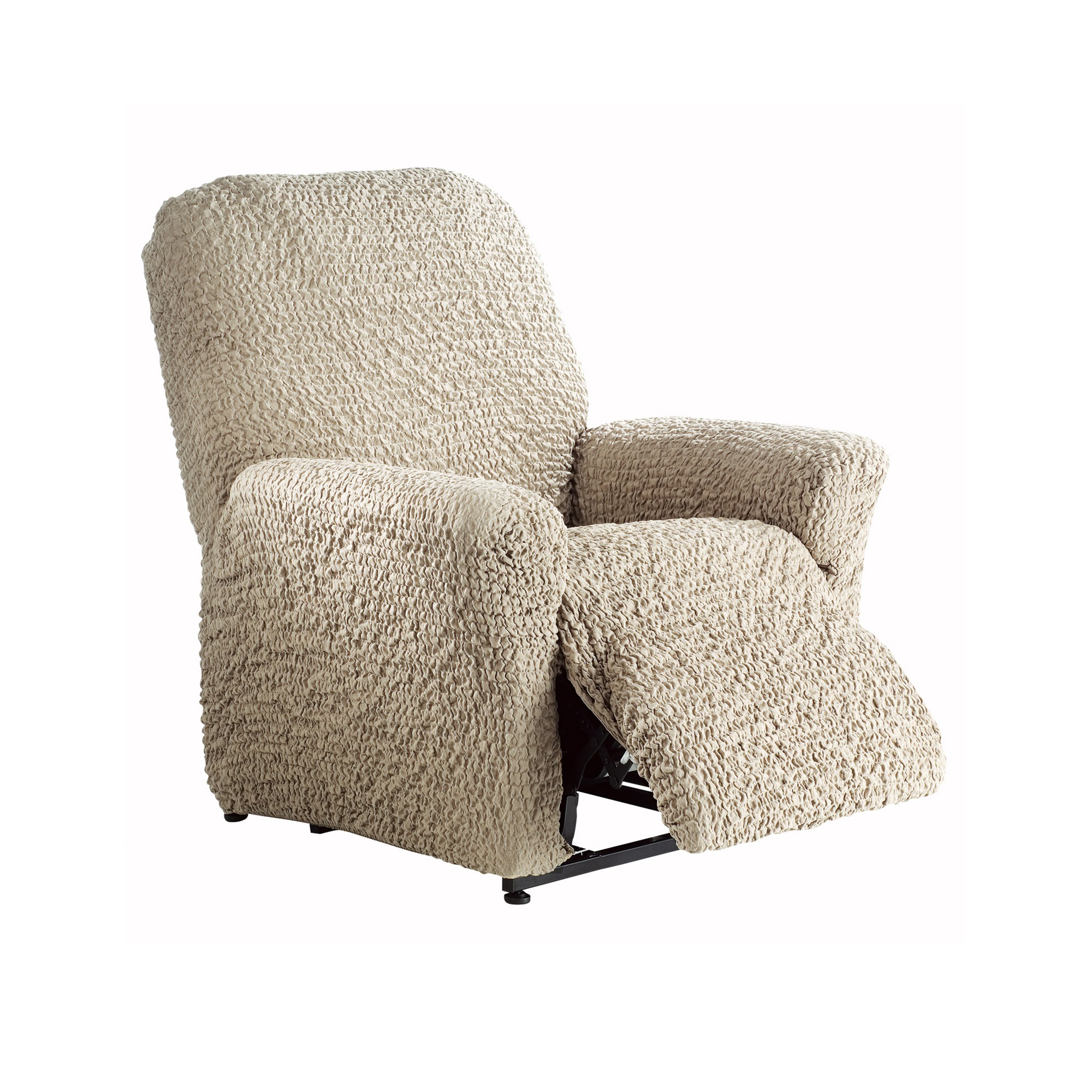 Housse Gaufrée Bi-extensible Spéciale Fauteuil Relaxation - Blancheporte
