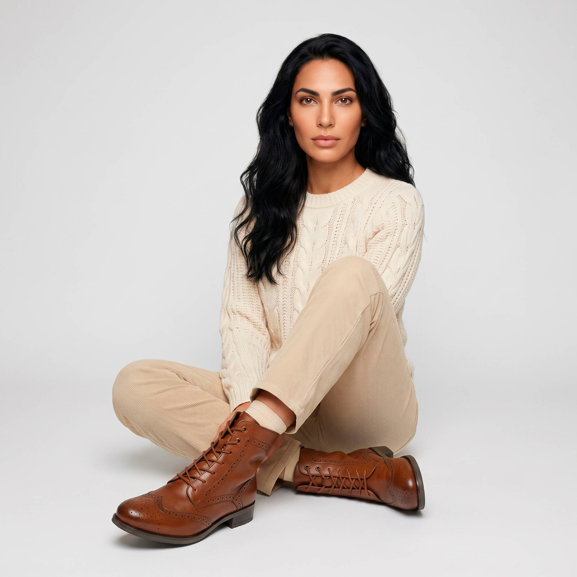 Bottines Femme Boutique 9 BTwendolyn - Cuir Clouté - Taille 8.5 M - Occasion - Talon Très Haut