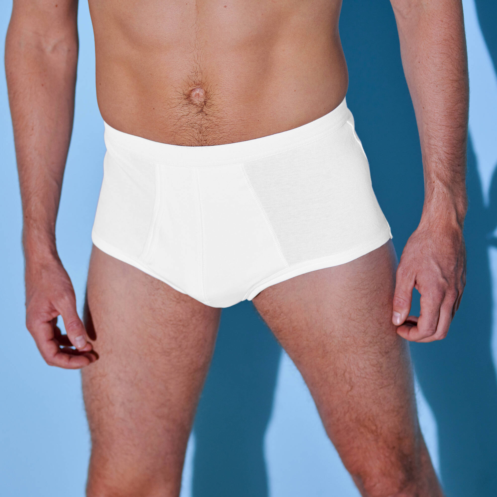 Slip ouvert taille haute - lot de 3 - Blancheporte 18$