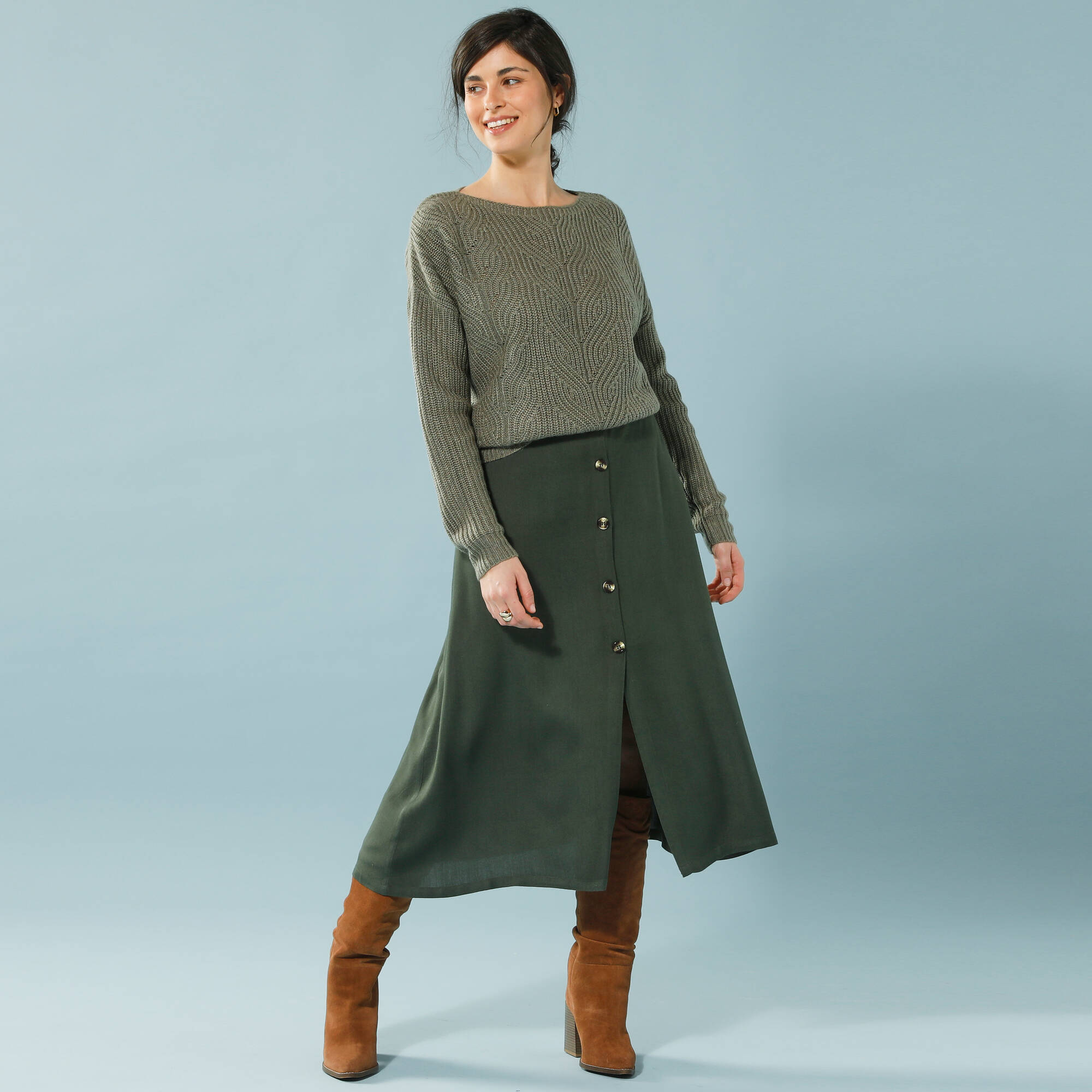 Pull spcial petites maille perle - Blancheporte 33$