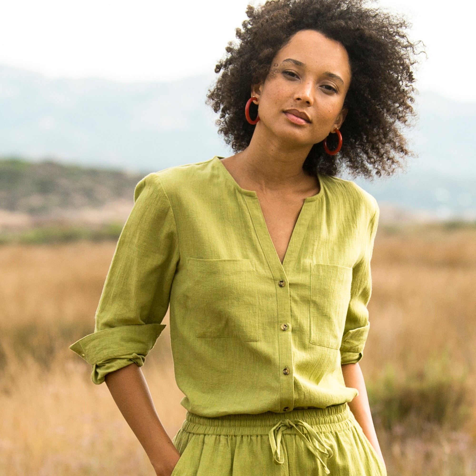 Chemise Coton Lin - Blancheporte