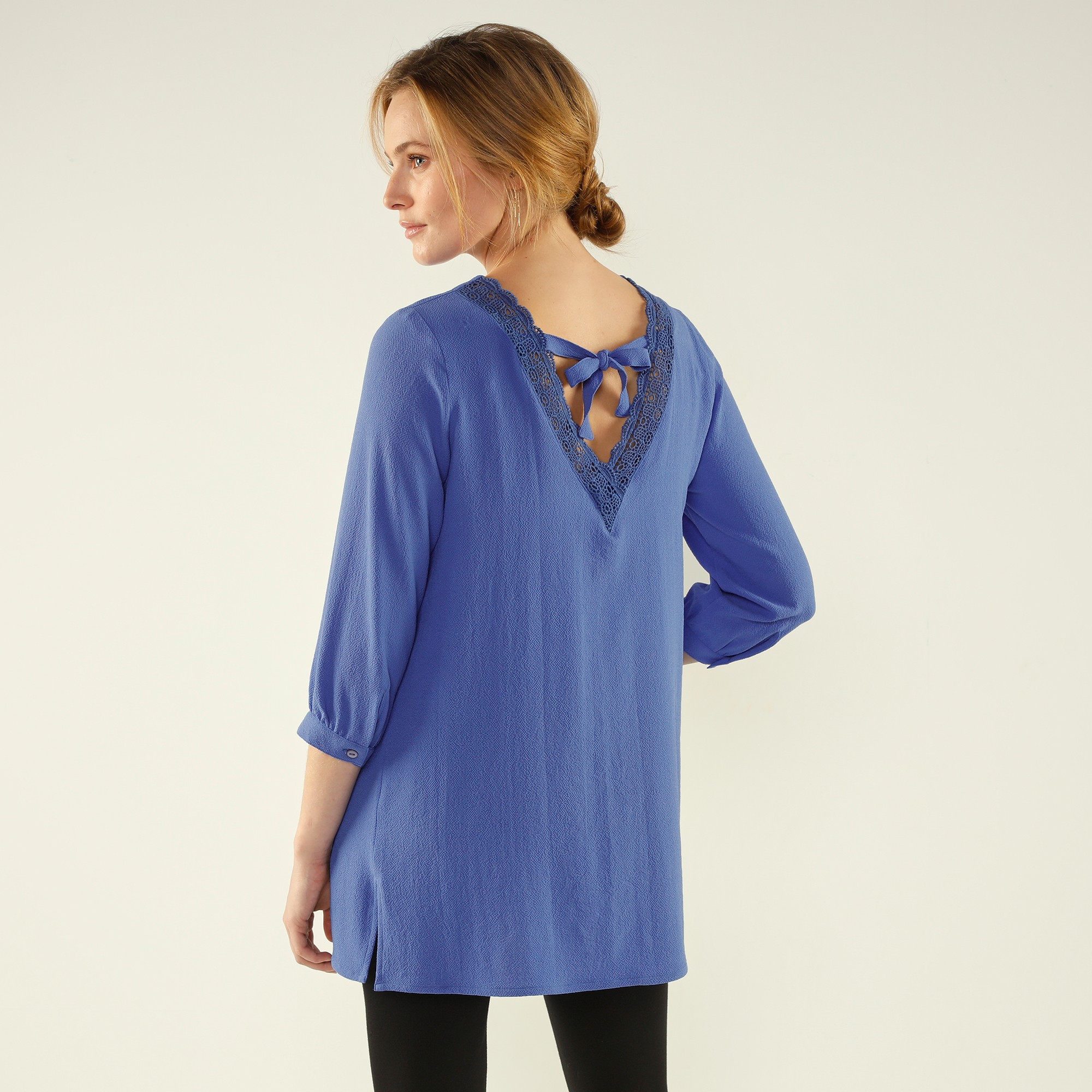 Tunique Avec Dos Macramé - Blancheporte