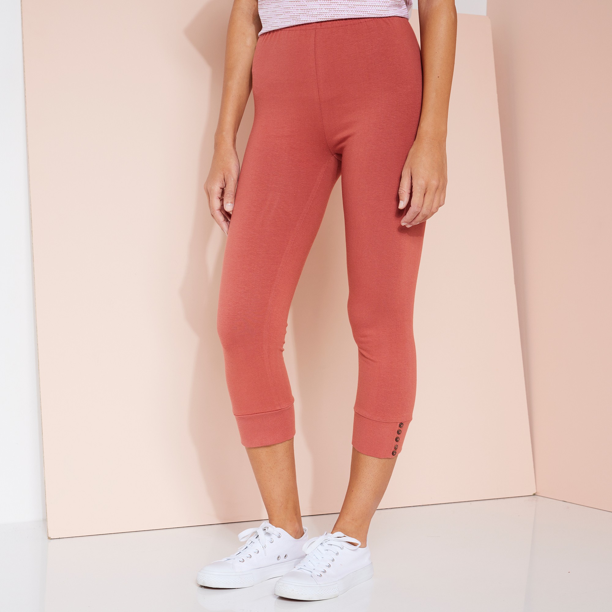 Legging 3/4, Bas Boutonné - Blancheporte