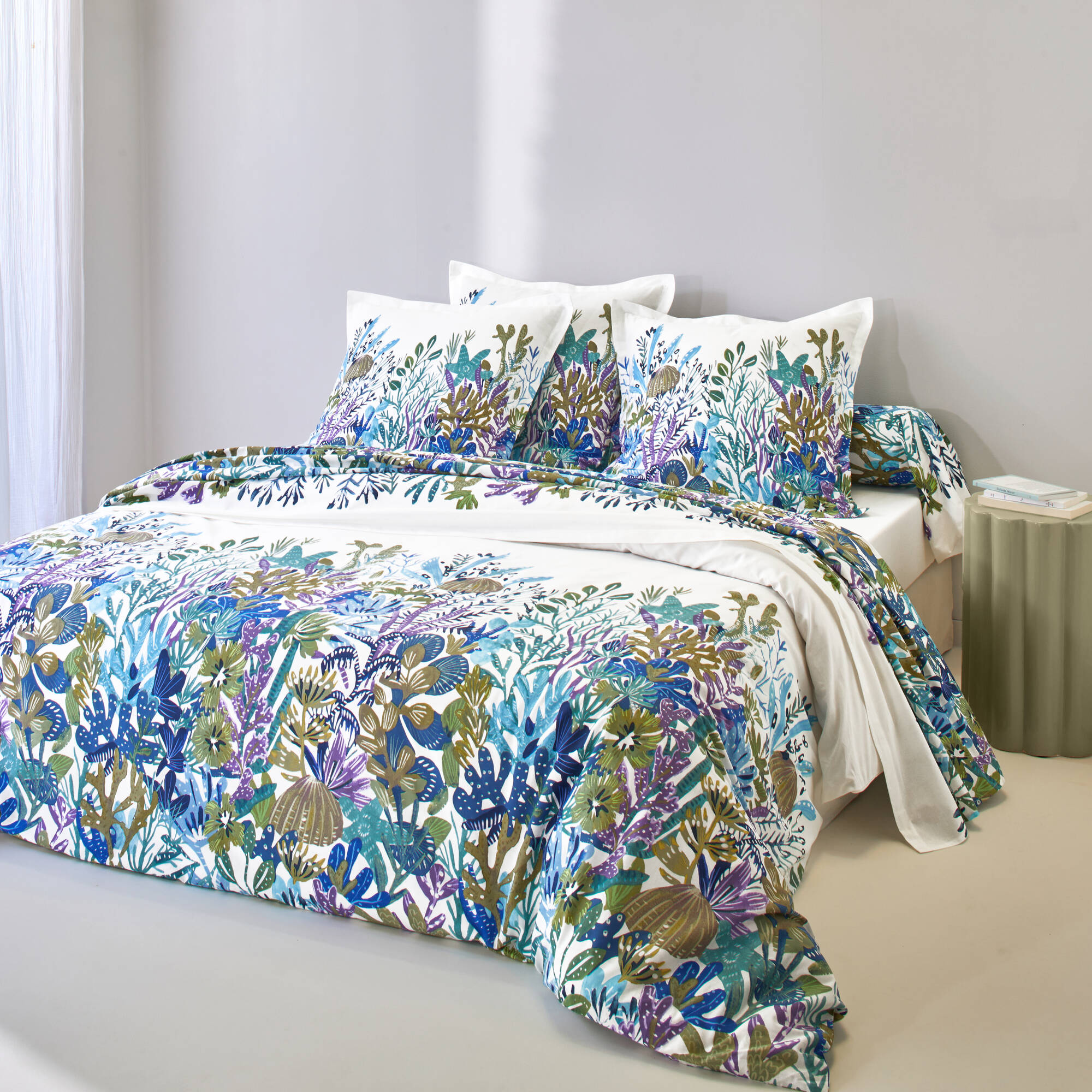 Blancheporte Linge de lit Abysse en coton imprimé