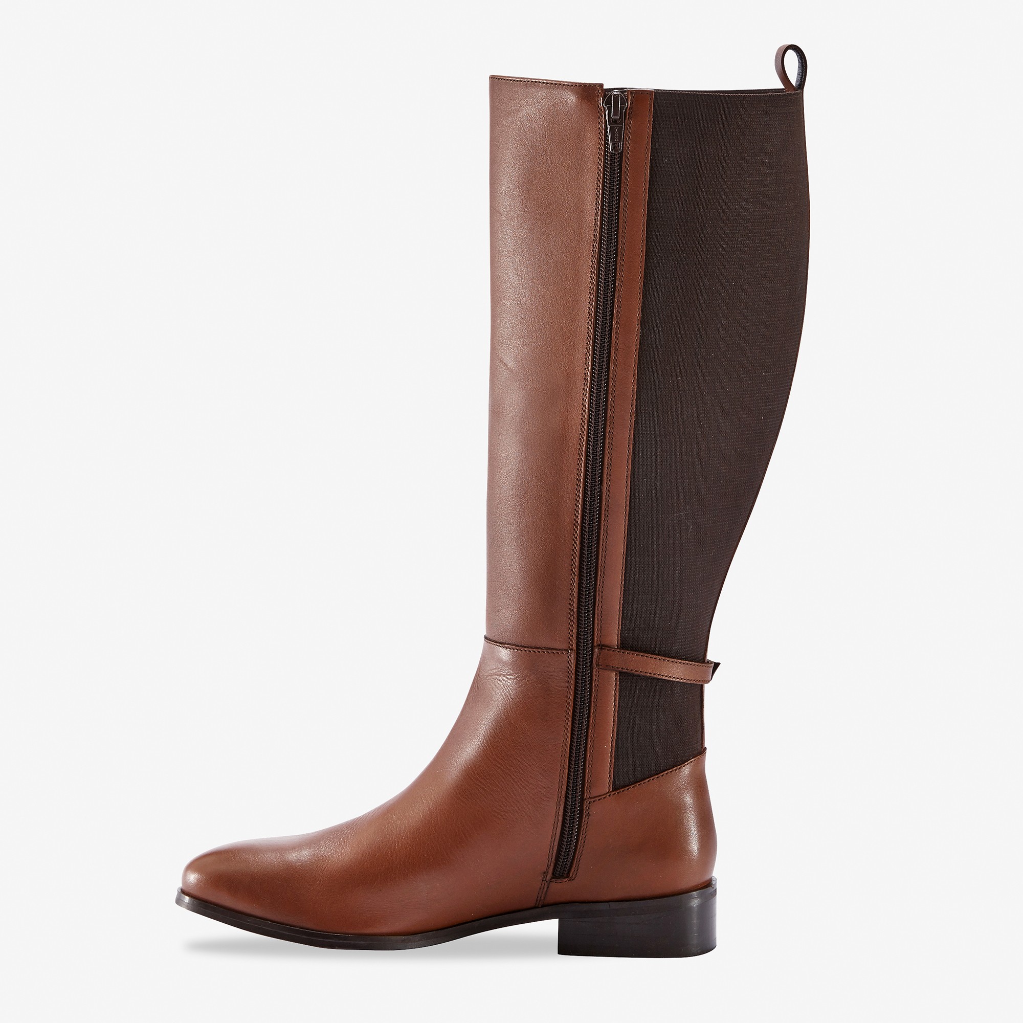 Bottes camel shop mollet large