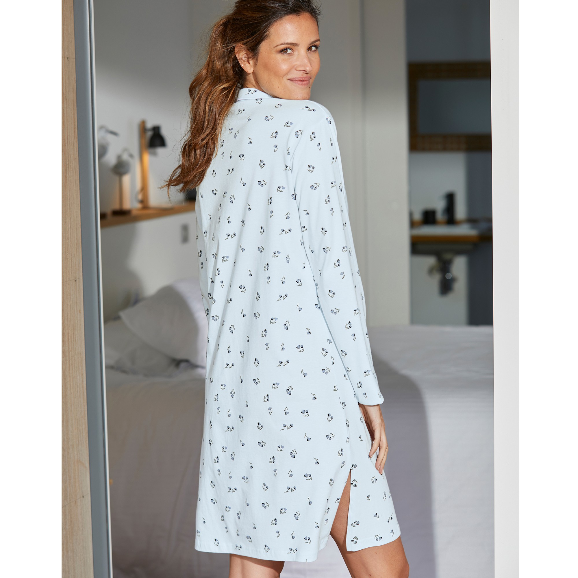 Blancheporte chemise de nuit grande shop taille