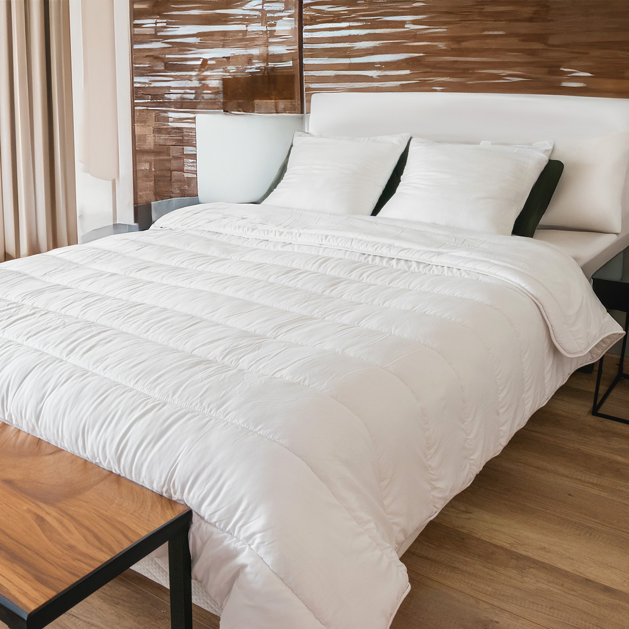 Couette Lin Et Coton Garnissage Fibres Recyclées 300g/m² - Blancheporte