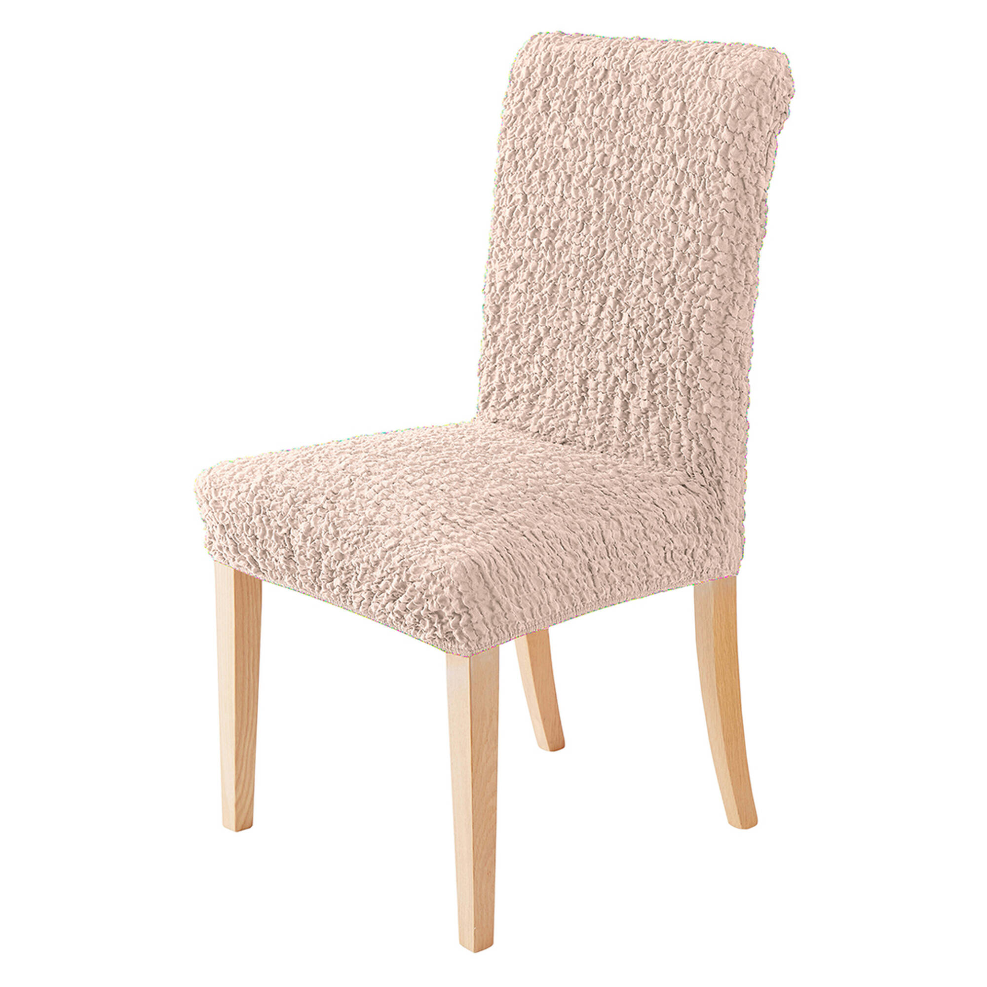 Scheffler-Home Housse De Chaise Extensible « Mia » - Lot De 2 - Noir